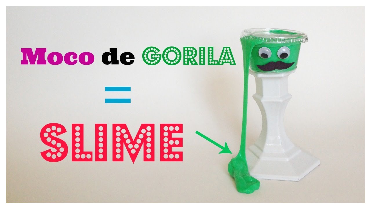 Cómo hacer PELOTAS ANTIESTRES de SLIME, flubber o moco de gorila 