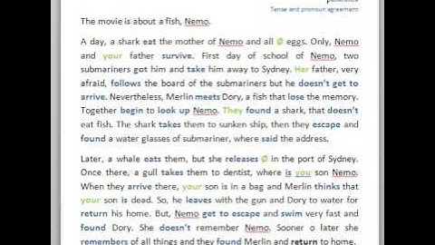 Coherence errors in English |  | UPV