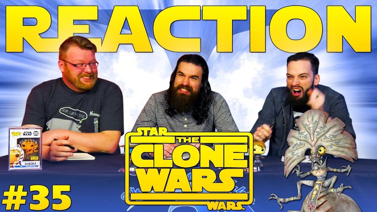 creepypasta anime Star Wars: The Clone Wars #35 REACTION!! 