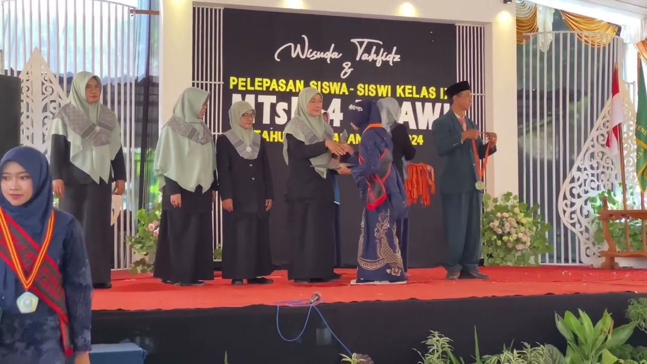 Wisuda MTsN 4 Ngawi Tahun Pelajaran 2023/2024