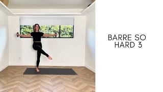 25 min Barre So Hard 3