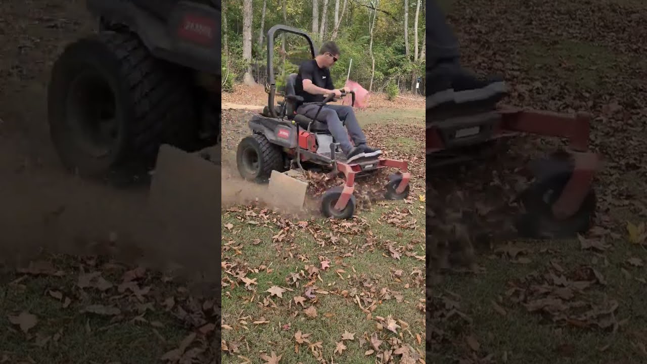 Lawn Mower's Secret Weapon for Leaf Cleanup