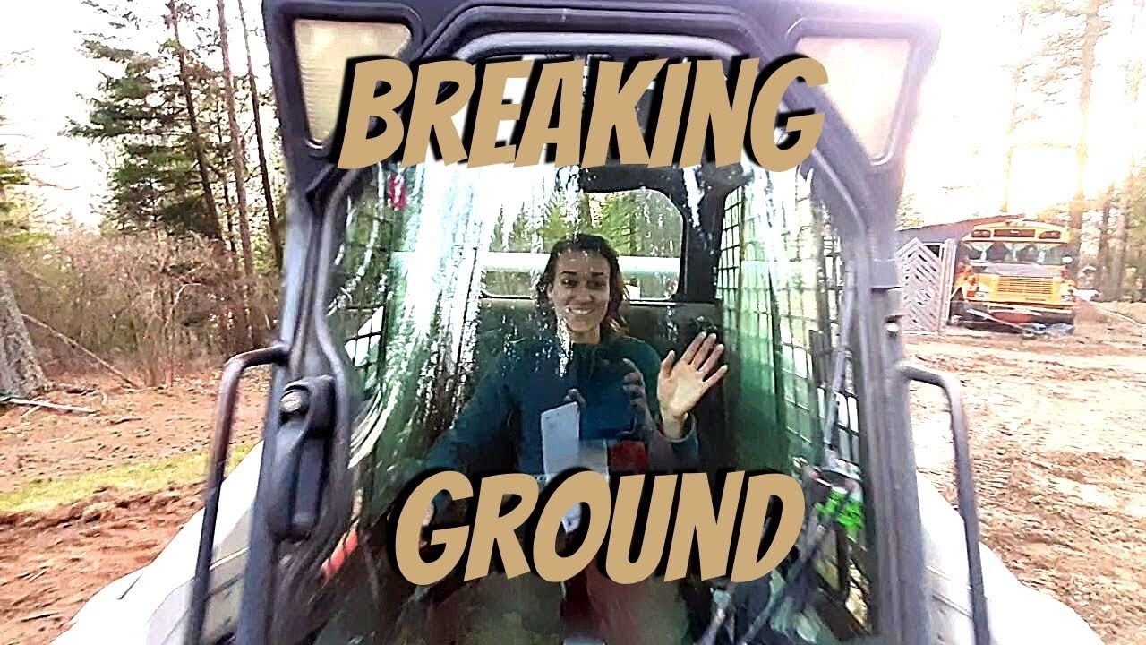 Preparing Our Building Site For An Off Grid Home - YouTube