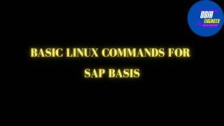 Linux Commands For SAP BASIS Part 1 | SAPBASIS | Linux | ODIAENGINEER | @odia_engineer