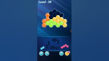 Block Hexa Puzzle Intermediate Level 34 Walkthrough