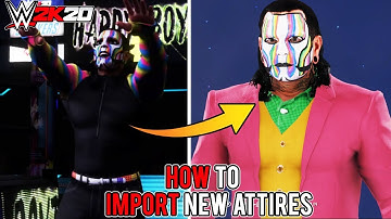 WWE 2K20: HOW TO GET NEW UPDATED ATTIRES / COMMUNITY CREATIONS ALTERNATE ATTIRES