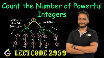 Count the Number of Powerful Integers | Leetcode 2999