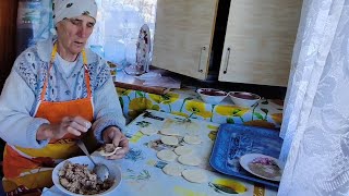 Вареники украинские - СМАЧНО!!!🌻Вареники с  капустой и с потрошками