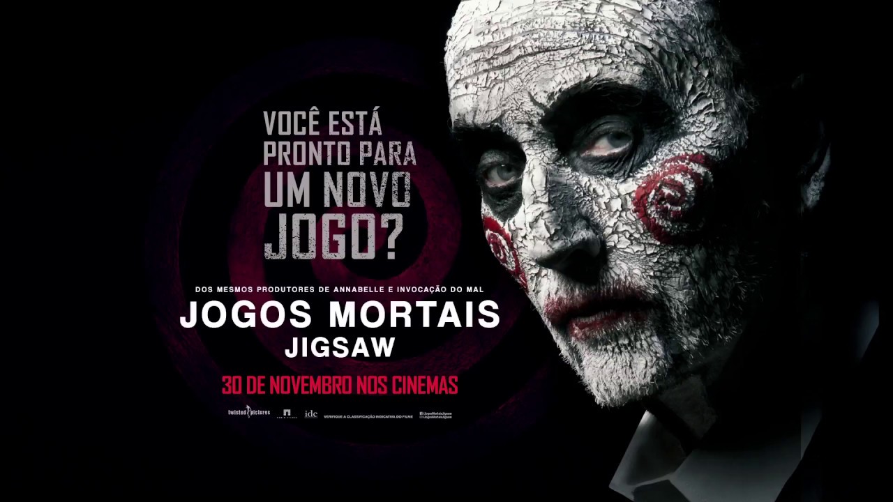 Jogos Mortais: Jigsaw, 30 de novembro nos cinemas