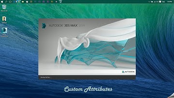 Autodesk 3DS Max   Custom Attributes