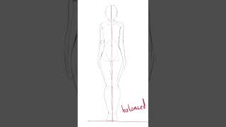 Mistake when Drawing Poses  Quick Art Tips #art #sketch #shorts #tutorial #drawingtutorial #anime