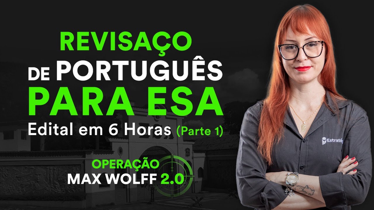 Revisaço de Português para ESA - Parte 1