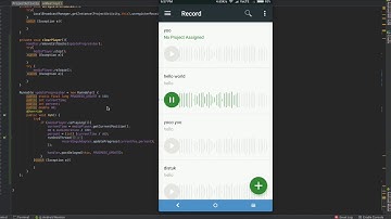 android image clip progressbar