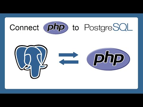 Video: PhpMyAdmin funziona con PostgreSQL?