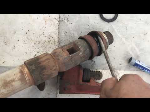 Ejector, Leather Cup, Foot Valve (deep well) Installation / Replacement