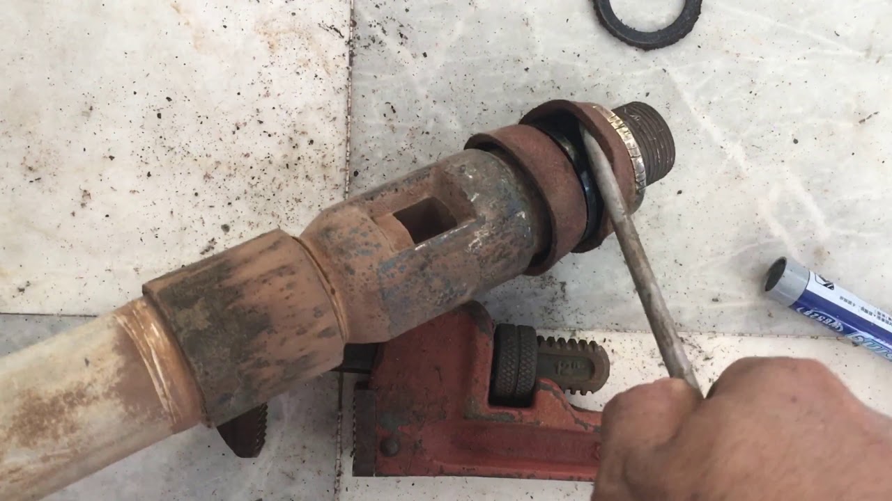 Ejector, Leather Cup, Foot Valve (deep well) Installation / Replacement