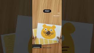 Toddler prewriting skill free printable DIY activity