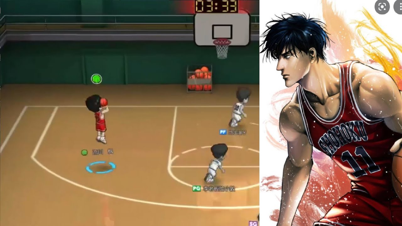 Slamdunk Mobile  - Advanced Kaede rukawa still the best