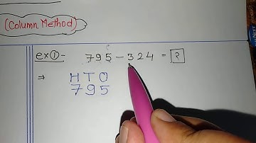 Subtraction (class 3 maths) by PRIYANKA KALA