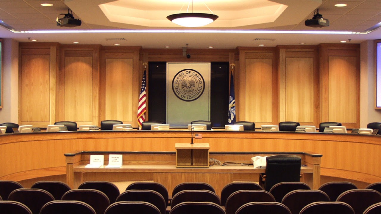 Caddo Parish Commission Work Session on August 3, 2026, at 3:30 pm.  Work Session Agenda: https://caddo.gov/event/caddo-parish-commission-work-session-14/