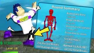 Broken Bones Level Up All Nighter | Roblox Broken Bones 4