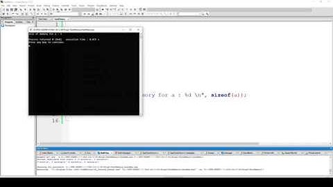 C Programming: Checking Size of Memory in Different Data Type
