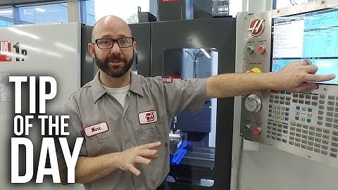 Get the info you need by customizing your Haas control home screen – Haas Automation Tip of the Day