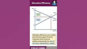 Allocative Efficiency | 60 Second Economics | A-Level & IB