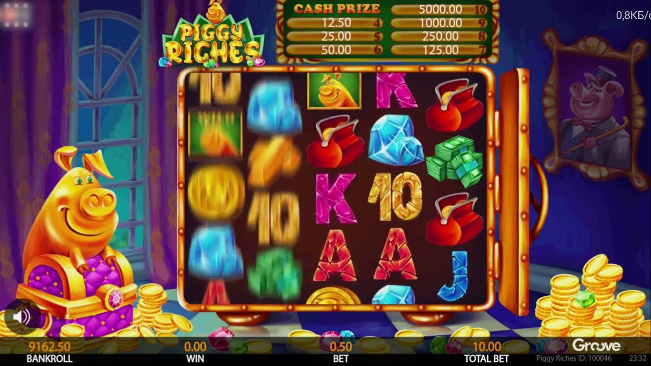 Piggy Riches Slot Review | Free Play video preview