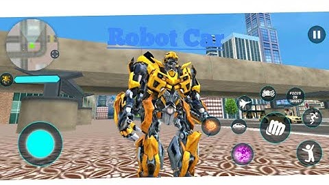 Bumblebee Multiple Transformation Jet Robot Car Game 2021 -Android Gameplay Video