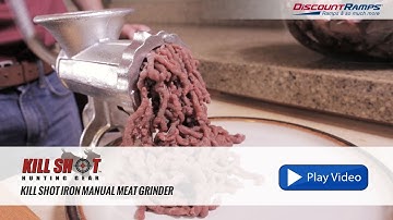 Kill Shot Iron Manual Meat Grinder