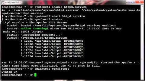 RHCSA 7, RHCE 7: HTTP/HTTPS: part  1