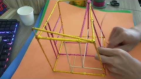 美しいマルチカラーの銅線でおもちゃの家を作る #5