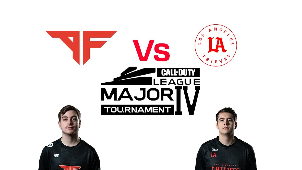 Call of Duty League Major IV - Faze Vs Thieves - Bracket Highlights ...