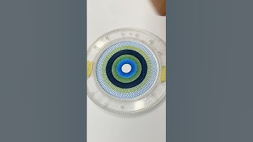 Satisfying ASMR Spiral Sounds | Peaceful Spirograph Art for Calm! #art #shorts #spirograph #asmr