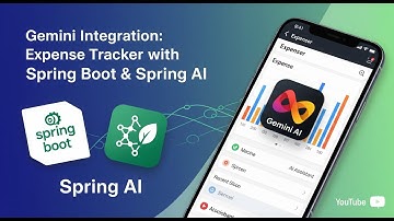 Spring AI + Gemini Integration | Smart Expense Tracker with Cost-Saving Suggestions | Spring Boot