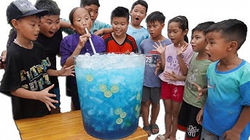 Bà Tân Vlog - Cuộc Đời Bà 60 Nồi Bánh Chưng Lần Đầu Làm Cốc Soda Chanh Khổng Lồ 50 Lít