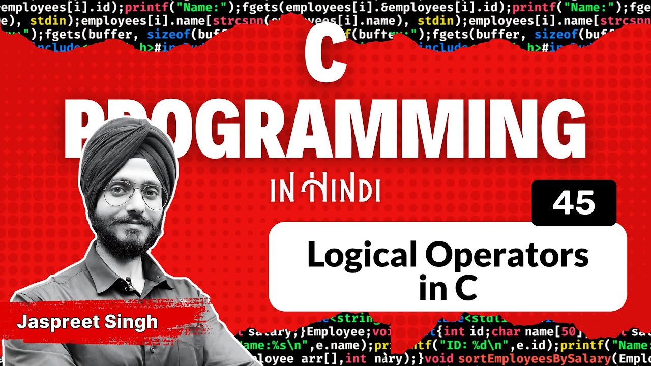 Logical Operators in C - YouTube
