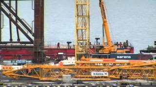 Berthing A Barge At BiFab!