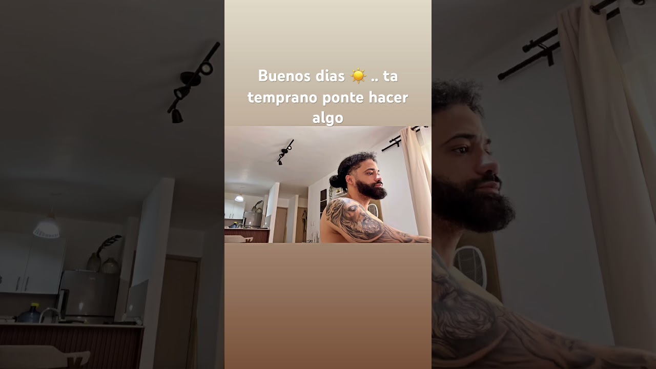 YouTube에서 Buenos dias ☀️ .. ta temprano ponte hacer algo... musica nueva pronto... ig: mconeog 보기 YouTube에서 Buenos dias ☀️ .. ta temprano ponte hacer algo... musica nueva pronto... ig: mconeog 보기