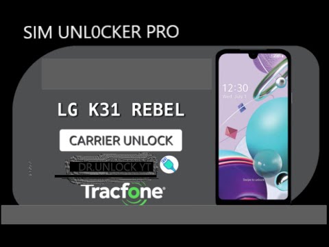 Unlock LG k31 (L355DL) TRACFONE SIM UNLOCKER PRO !