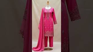 new digital fancy design suits party wear plazo set dress 👗 chiffon silk  ✨️