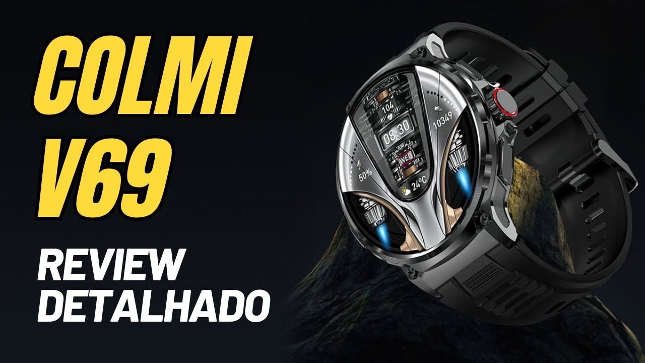 SMARTWATCH COLMI V69 REVIEW - SUPER COMPLETO e BARATO - YouTube