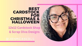 HUGE Craft Haul! 🎄 12x12 Cardstock Shop + Scrap Diva Designs | Christmas & Halloween Cardstock 2026