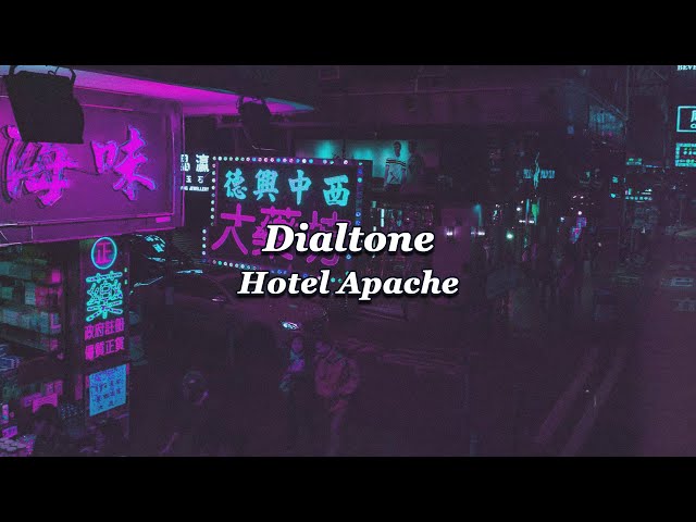 너와 사랑하면 외로울 거란 걸: Hotel Apache - Dialtone (2018) [가사해석] class=