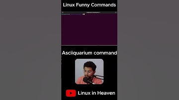 Asciiquarium command #shorts  #bashscripting #coding #opensource #linux #bash #sysadmin