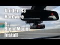 V81: Uniden R3 Hardwire and BlendMount Install DIY: the best radar detector - no need for R7