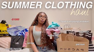HUGE Summer *Try On* Clothing Haul 2026| Brandy Melville, Garage, Hollister,   More!