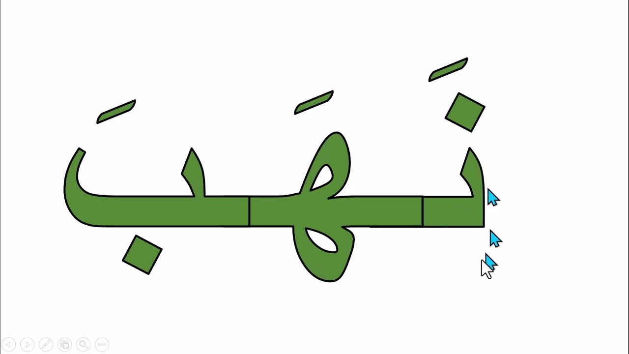 دروس حصرية  تعلم تهجي كلمات ثلاثية بالحركات  بشكل صحيح ومفهوم