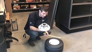 Universal Hub Cap on Standard Golf Cart Wheel - Tutorial
